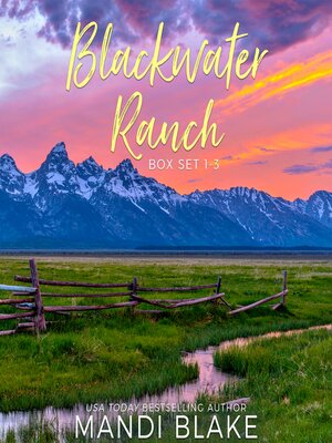 cover image of Blackwater Ranch Series Box Set Books 1-3